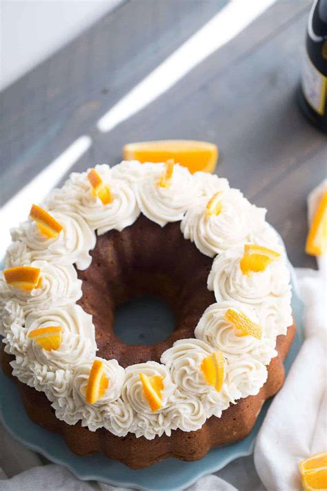 This vanilla bundt cake from delish.com is an absolute show stopper. Mimosa Bundt Cake - LemonsforLulu.com