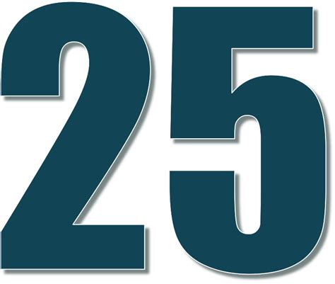 25 — двадцать пять натуральное нечетное число регулярное число число