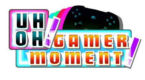 Artstation Uh Oh Gamer Moment Logo And Assets