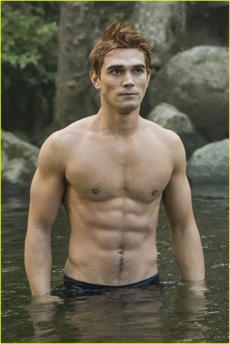 KJ Apa Goes Shirtless On Riverdale Premiere As He Promises He Ll Show