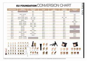 Foundation Colour Chart Foundation Color Chart Mary Mary 