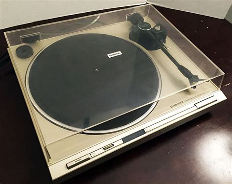 15 hz to 20 khz. Pioneer PL4 Semi Auto Direct Drive Turntable W/ Adc Yx MK ...