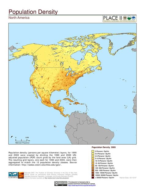 Maps Population Landscape And Climate Estimates Place V2 Sedac