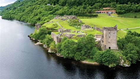 Most of the population lives in the central belt. Urquhart Castle Scotland • Loch Ness Castle in the Highlands of Scotland | European Waterways ...