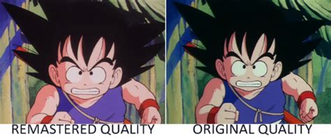 It's not exactly all too often. Has the original dragon ball been remastered? : dbz