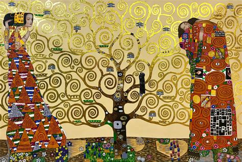 Klimt Tree Of Life Gustav Klimt Tree Of Life Major Element Of Stoclet