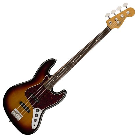 Disc Fender Classic 60s Jazz Bass Pw 3 Tone Sunburst At Gear4music