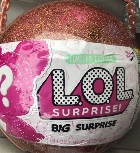 Authentic Lol Big Surprise Doll Limited Edition 50 Surprises New In