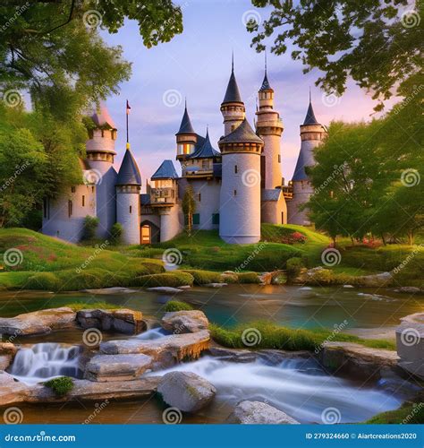 1409 Enchanted Fairy Tale Castle: A Magical And Enchanting Background