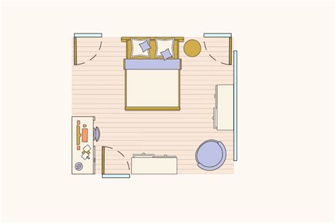 The use of a sectional sofa along with a coffee table is great for hanging out or playing board games. Best Bedroom Layouts if You Have a Queen-Sized Bed ...