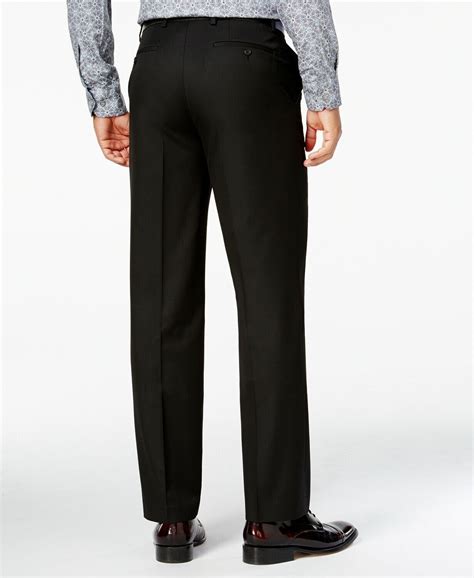270 Sean John 42w 30l Mens Black Classic Fit Suit Trousers Dress