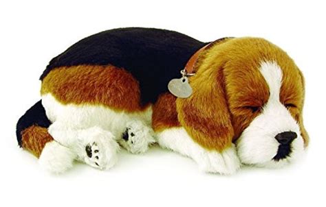 Perfect Petzzz Sleeping Beagle Puppy Dog Plush Battery Powered