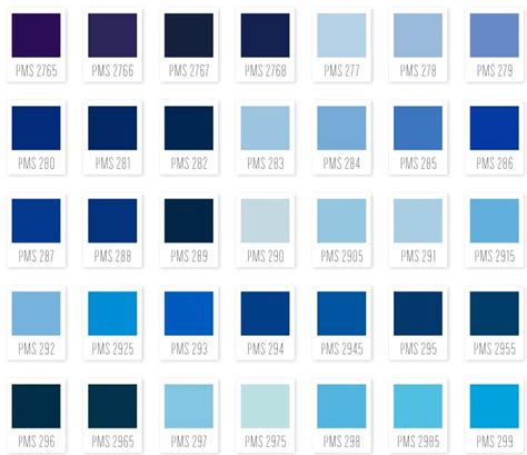 Complete Pantone Ink Color Chart Useful To Decor Musely
