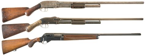 Three Repeating Shotguns Rock Island Auction
