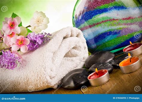 Outdoor Spa Massage Stock Image Image Of Nature Still 27836095