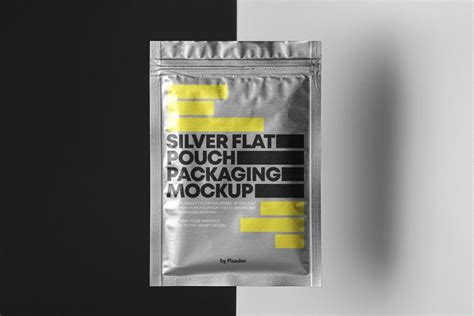 Free Foil Pouch Packaging Mockup Psd Psfreebies