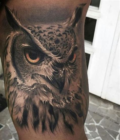 The 100 Best Owl Tattoos For Men Mens Owl Tattoo