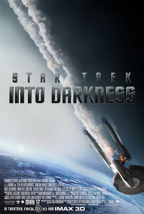Star Trek Into Darkness Domestic Poster Has Arrived Trailer Online