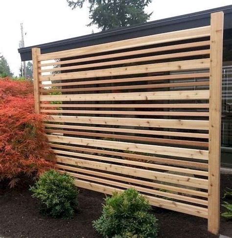 This can allow sunlight to filter through and makes slat fencing the ideal choice for fencing in your backyard or garden, ensuring that plants aren't left in shade. 01 Easy and Cheap Privacy Fence Design Ideas in 2020 ...