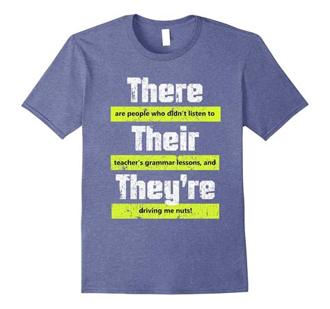 Funny English Teacher Grammar T Shirt For Men And Women Cl Colamaga
