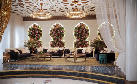 Interior Design Of Palace In Abu Dhabi On Behance