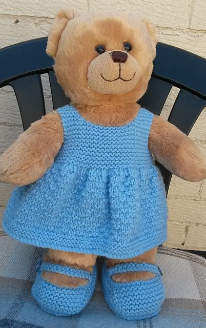 Ravelry Teddy Dress And Shoes Pattern By Linda Mary