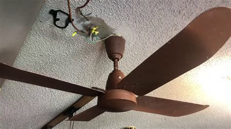 Big ceiling fans move air throughout large areas, while controlling humidity. 48" CEC industrial ceiling fan - YouTube