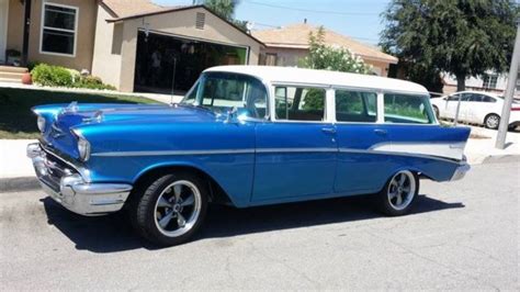 Classic 57 Chevy 210 Bel Air Wagon For Sale For Sale