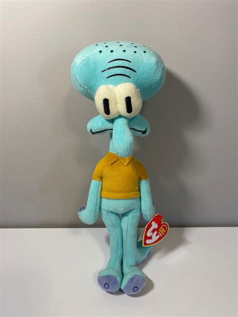 Highly Sought After Ty Beanie Baby Squidward Tentacles From Etsy