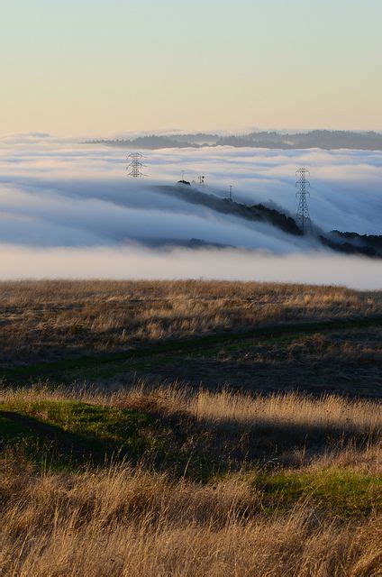 Fog Rolling In Fog Natural Landmarks Landmarks
