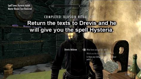 Skyrim Illusion Ritual Spell Guide Master Spells And Hidden Text