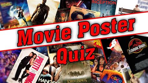 MOVIE POSTER QUIZ Can You Guess All These Famous Movies By Their