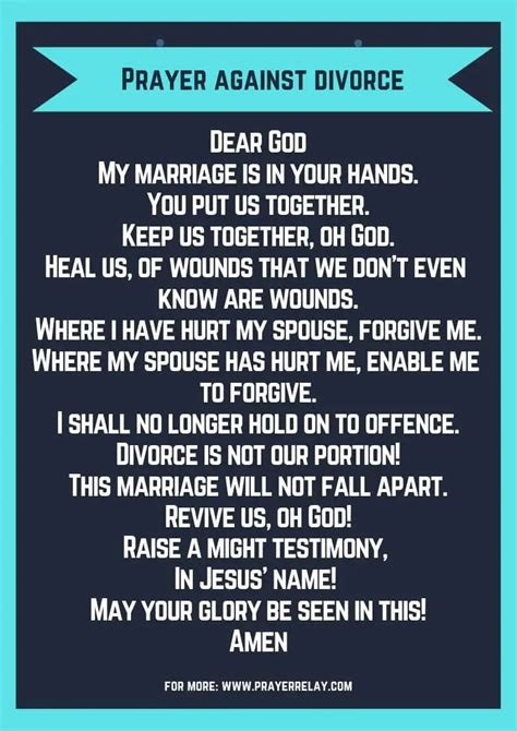 Prayer To Save Marriage From Divorce Churchgistscom