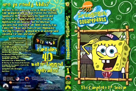 Spongebob Squarepants The Complete 1st Season Tv Dvd Custom Covers