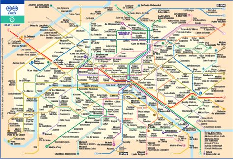 Mappa Metro Parigi Zone Le 8 Zone Tariffarie Di Parigi Per I Trasporti