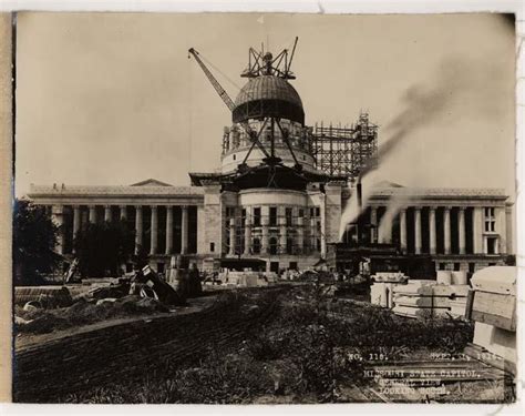 Missouri State Capitol Under Construction September 1 1916 Rmissouri