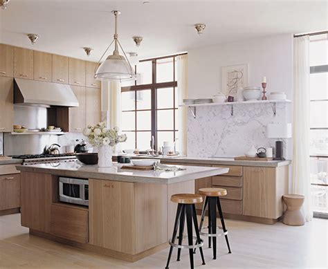Kitchen Trends Natural Wood Cabinets Apartment Therapy