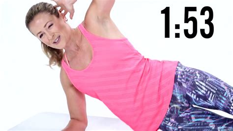 Minute Core Workout For Runners Class Fitsugar Youtube
