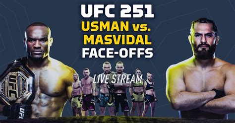 Free Ufc 251 Kamaru Usman Vs Jorge Masvidal Fight Card Results