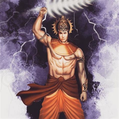 Indra God Of Thunder And Lightning ⋆ Sean O Vista