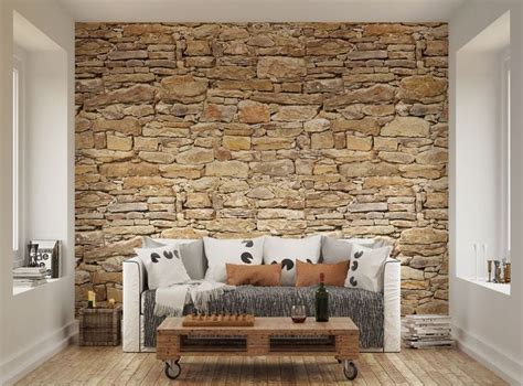 Details About Ohpopsi Dry Stone Wall Rustic Wall Mural Murals Rustic