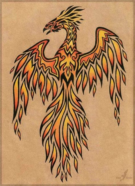 Phoenix Tattoo Idea Im In Love With This Phoenix Tattoo Design