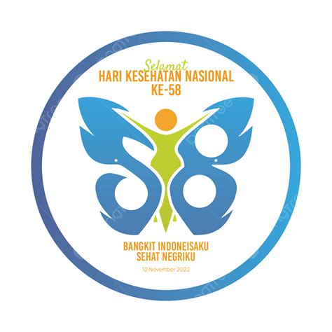 Badge Hari Kesehatan Nasional Ke Tahun Hd Hkn Kari Kesehatan