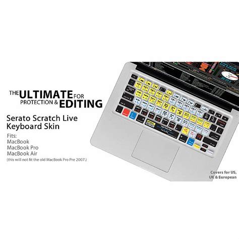 New features include a color display, eight internal expansion slots, and a case with a keyboard. KB Covers Serato Scratch Live Keyboard Shortcut Cover For ...