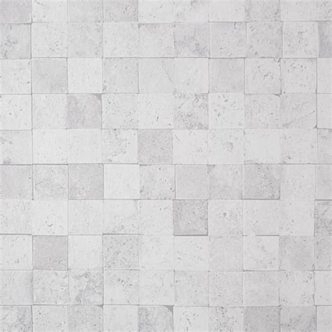 Caselio Carreaux Pierre Stone Tile Wallpaper White Wallpaper From I