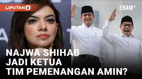 Cak Imin Pilih Najwa Shihab Jadi Ketua Tim Pemenangan Amin Liputanenam Vidio