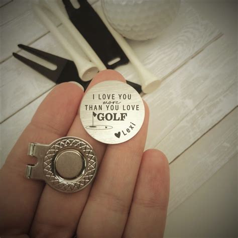 Personalized Golf Ball Marker Magnetic Golf Ball Marker Hand