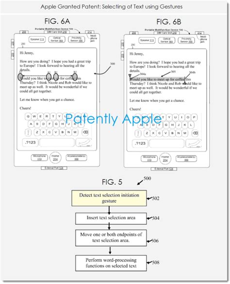 Apple Granted 34 Patents Today Covering Editing Text On Idevices With Gestures The Ipads Peek