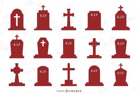 Gravestones Vector Download