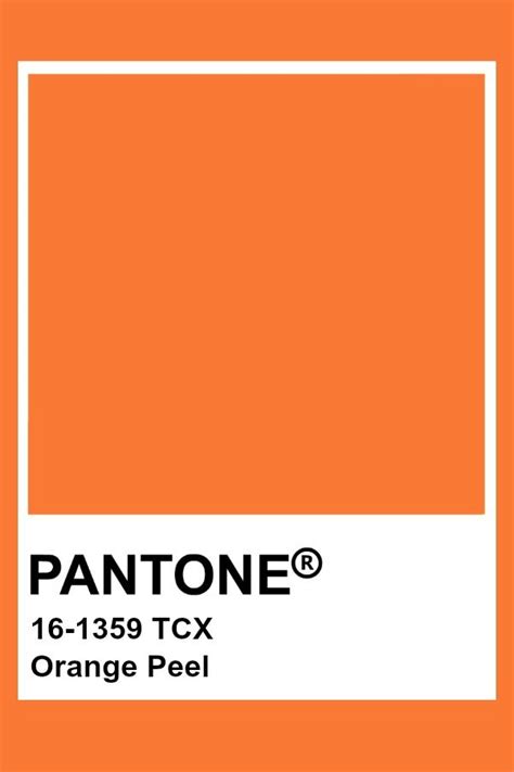 Pantone Orange Peel Pantone Orange Pantone Colour Palettes Pantone